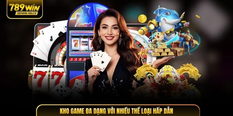 Kho game đa dạng với nhiều thể loại hấp dẫn